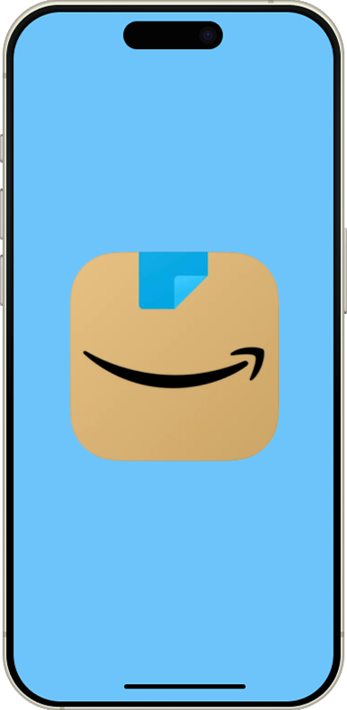 Version logo Amazon redesign en thème clair